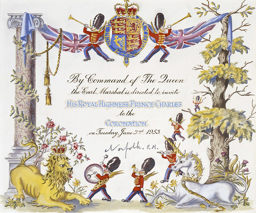 Invitation To Prince Charles To Attend The Coronation 195 Flickr