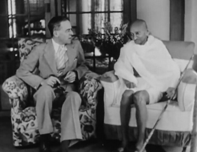 Cripps and Gandhi