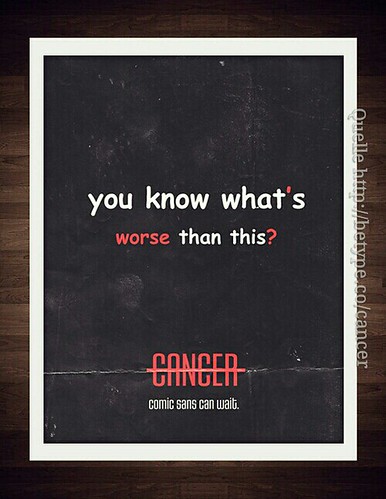Type Against Cancer by Byron Galan