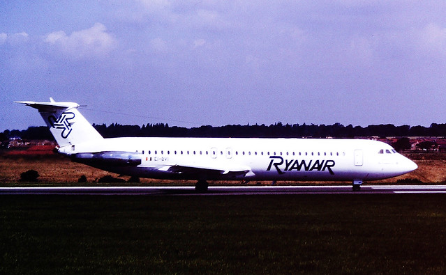 EI-BVI 1-11 Ryanair LTN 03-08-1988