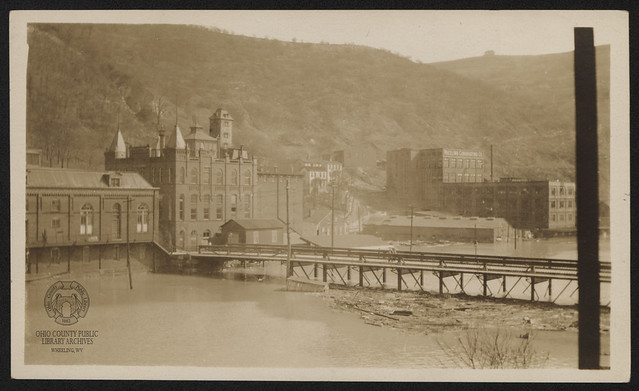 Flood of 1913: Reymann Brewery & Wheeling Corrugating