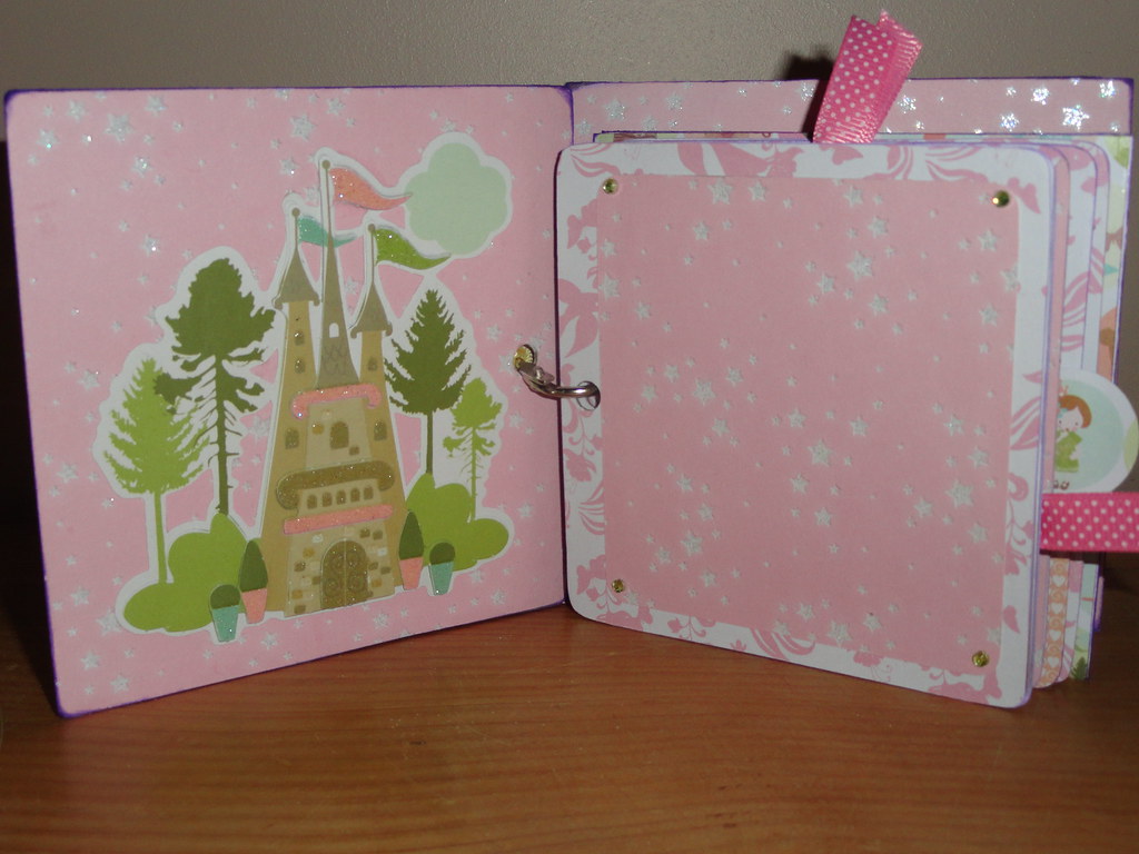 Princess Mini Scrapbook Album, I loved using the Princess F…