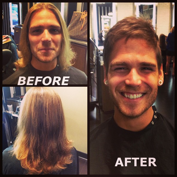 GREAT Mens Haircut Transformation - G Michael Salon - Indi… | Flickr