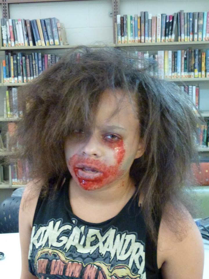 Zombie Makeup Omaha Public Library Flickr