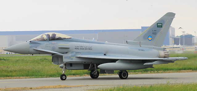 EUROFIGHTER EF 2000 ROYAL SAUDIA AIR FORCE  A  TOULOUSE LE 14 05 2015