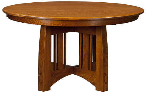 1TA WP- Brookville Pedestal Table | by BEARSintheWOODS