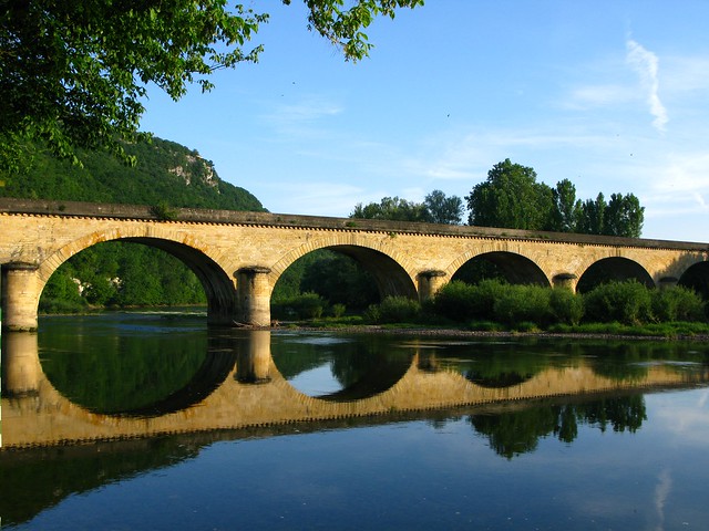 Castelnaud: Dordogne bridge(s)