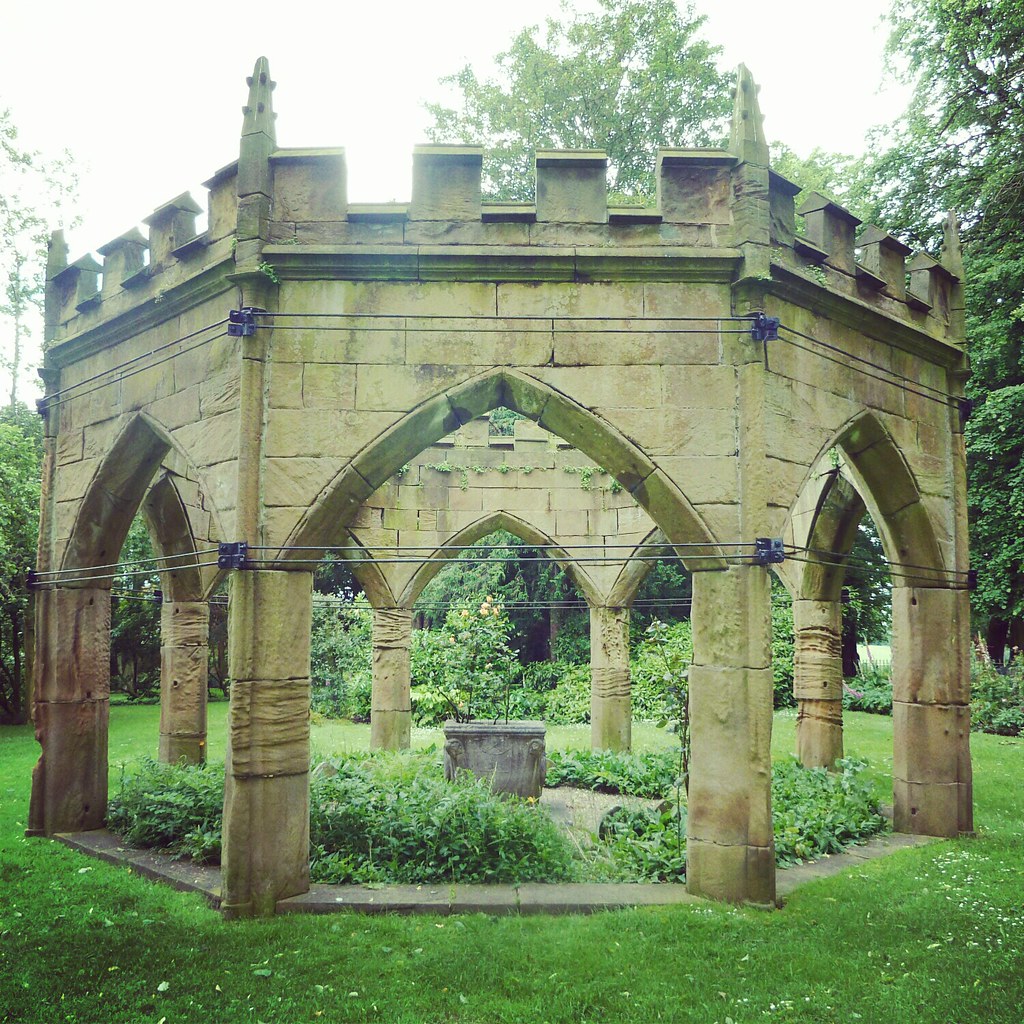 The Gothick Aviary Renishaw Hall Derbyshire