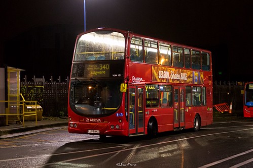 arriva busstation harrow ldn lfaurephotos lj03mha london night route340 transport urban vlw131 bus