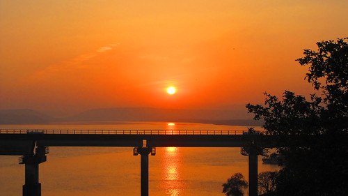 sunset india sunrise goa railwaybridge southgoa goaindia zuaririver sunsetgoa konkanrailways