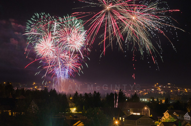 Pullman 4th of July 2015 Fireworks