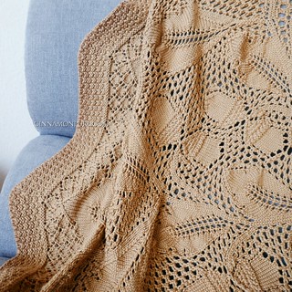 herbert niebling eichenlaub knit blanket | by Diana Prince