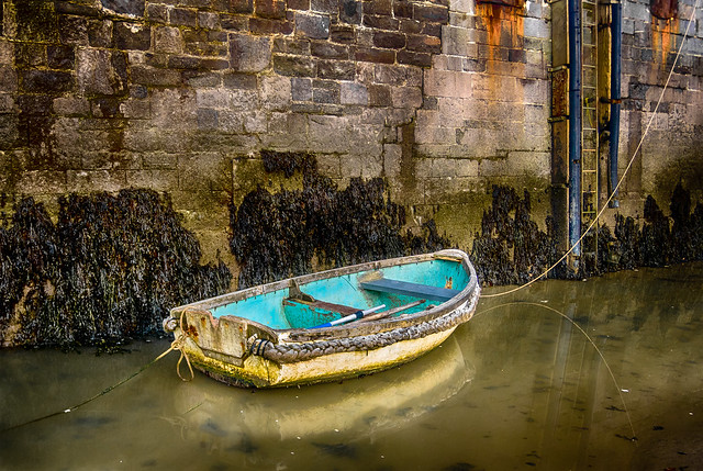 The Small Boat - Tenby Harbour.