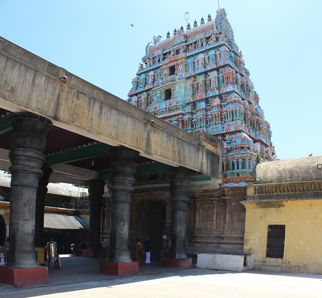 Main Rajagopuram - from inside