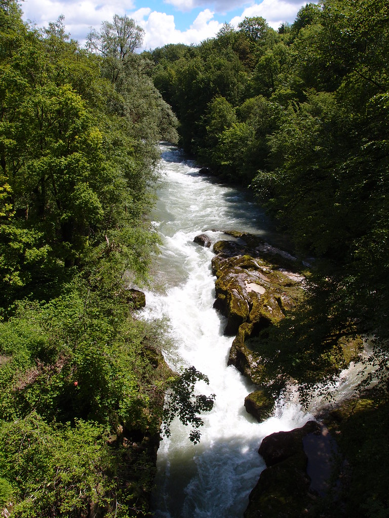 Gorges du Fier — Blue Secret packraft