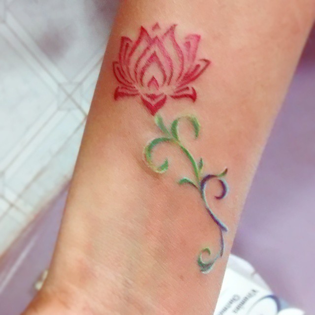 tribute #tattoo for #husband #pankaj #lotus #tattoosinind… | Flickr