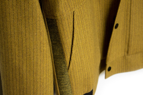 Men’s Herringbone Jacket. Pocket Detail. Available Friday … | Flickr