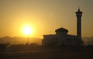 Freedom Mosque at sunset - Sharm el Sheikh, Egypt