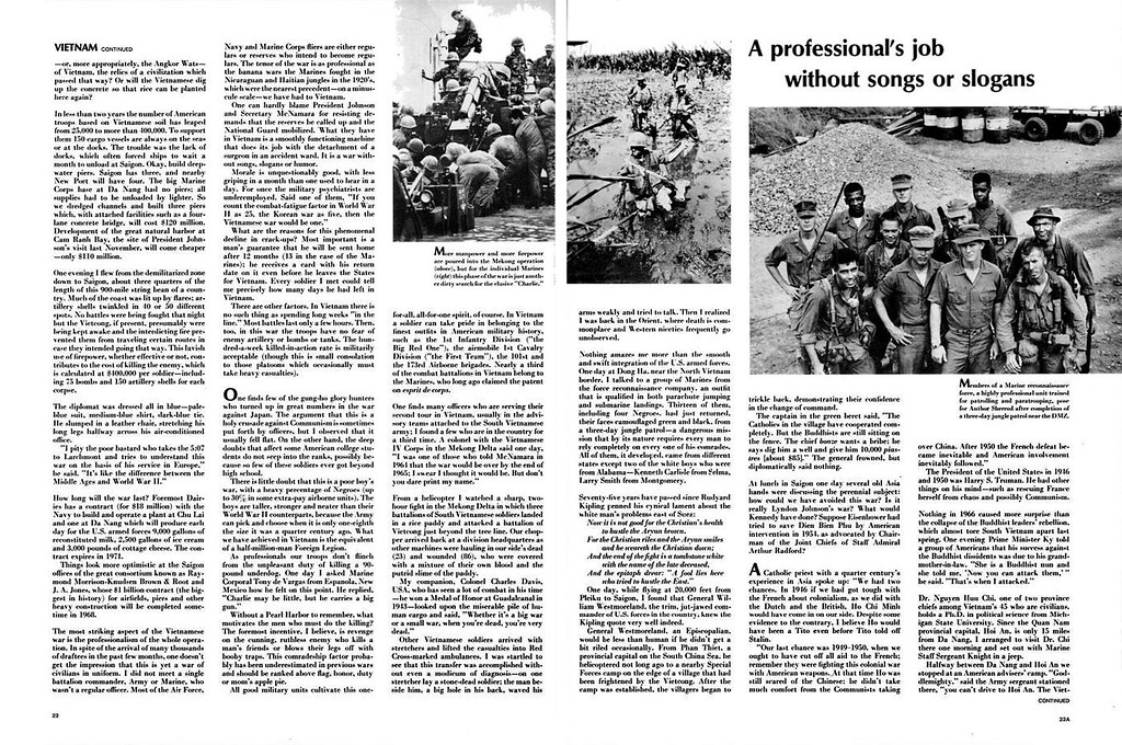 LIFE Magazine Jan 27, 1967 (2) - A professioal's job without songs or slogans