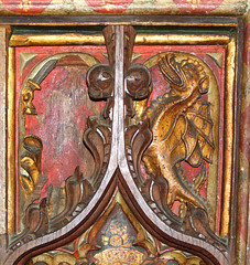 iconoclasm: St George and dragon (15th Century)