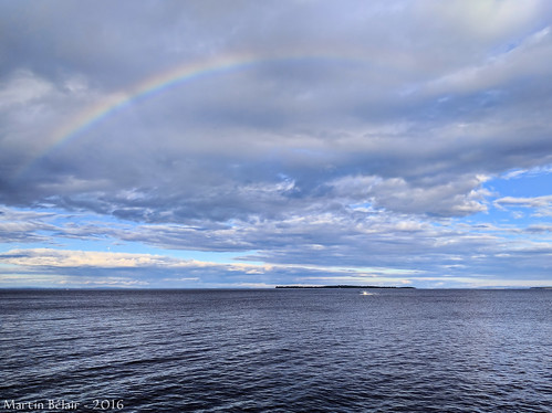 huawey nexus6p nexus 6p hdr arenciel rainbow boat bateau eau water sky ciel nuages clouds