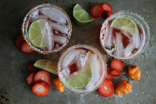 Strawberry Habanero Margarita | by Heather Christo