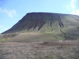 Fan Foel, in the shade SWC Walk 279 The Black Mountain - Y Mynydd Du (Glyntawe Circular)