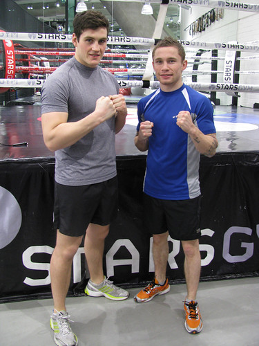 Carl Frampton and Shane McGuigan after training @ Stars Gym, Battersea, London, SW11 4AX | by Stars Gym