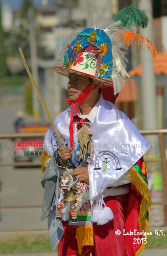 Representante de San Pablo del Monte - Xochipitzahuac 2013 - Tlaxcalancingo - Puebla - México - Fiesta de los Pueblos Indios