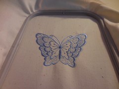 Finished Blue Butterfly