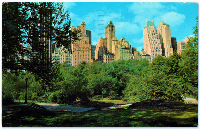 New York - Central Park. And Lady Diana Spencer.