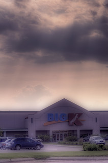 K-Mart Sunset; Waterville, Maine