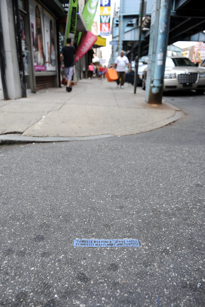 Philadelphia Toynbee Tile Location of the Toynbee tile at… Flickr