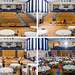 SOTM2013, day 2 – Transformation of the lecture room into a dining room