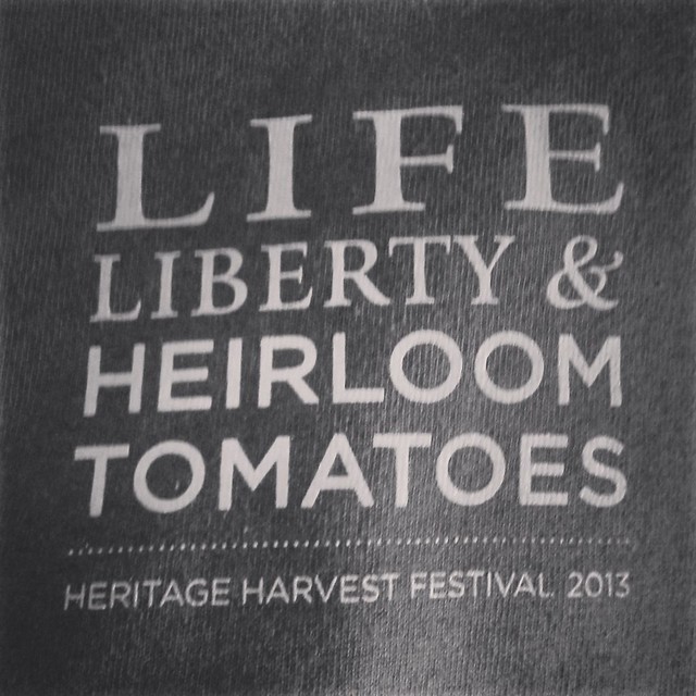 236/365 Life Liberty and Heirloom Tomatoes