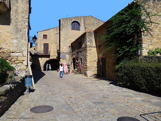 Peratallada, stone village along the Costa Brava, Catalunya