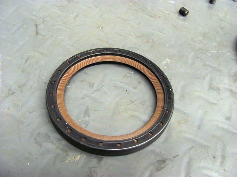 Front Side of New-Style Teflon Rear Main Seal