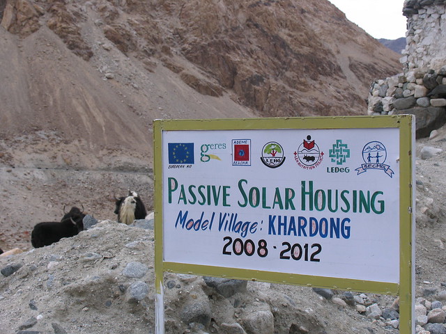 Construction of 1,000 passive solar buildings in Ladakh