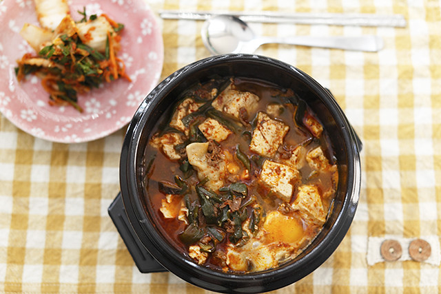 soon tofu soup 순두부찌개