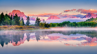 Early Autumn Sunrise at Oxbow Bend