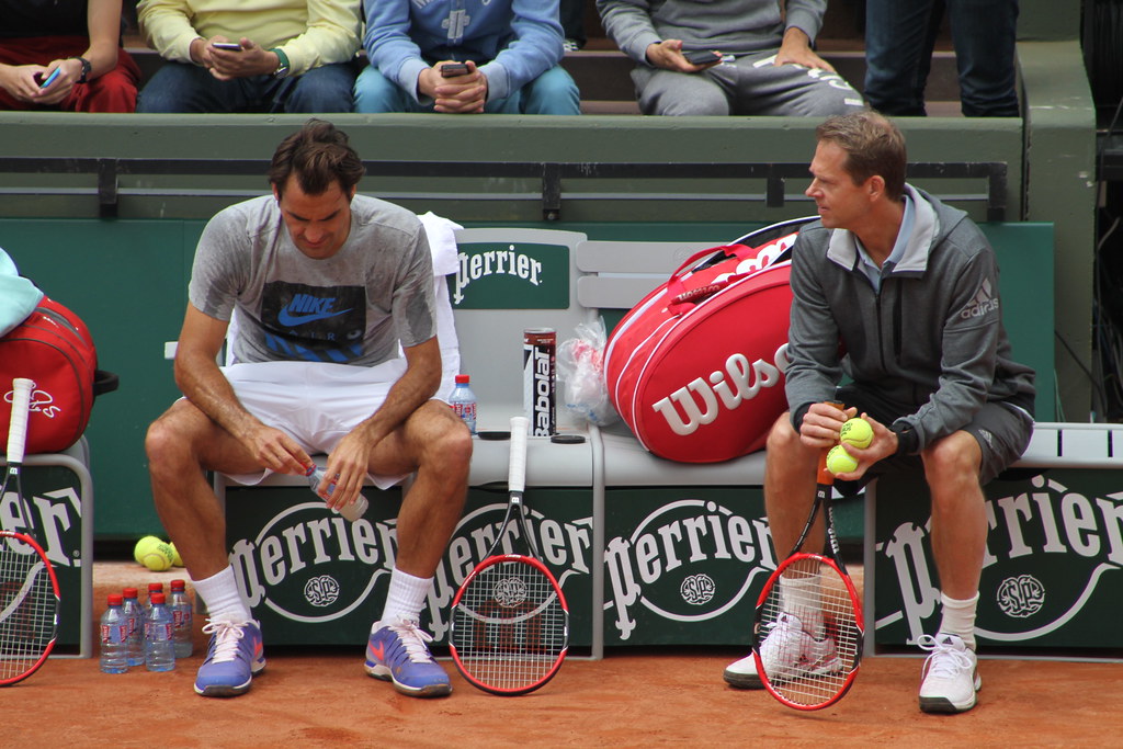 Edberg and Federer