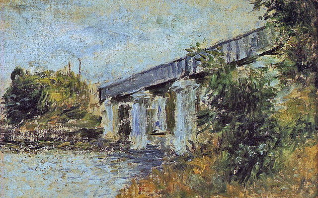 W 320 Claude Monet - Bridge at Argenteuil [1874]