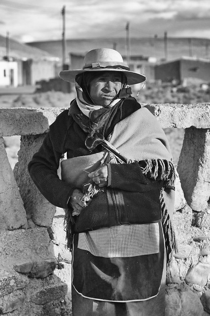 Indigenous woman, Andes