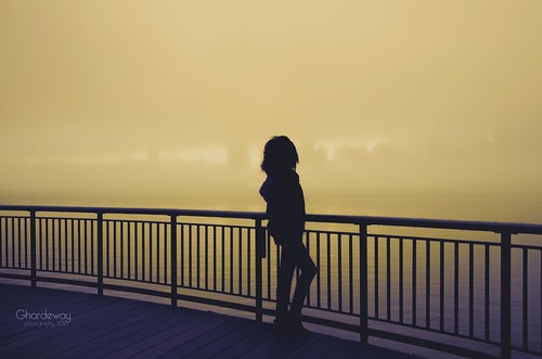 nyc silhouette fog sunrise pentax manhattan granthardeway