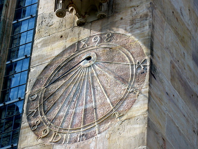 Sundial, Erfurt Cathedral