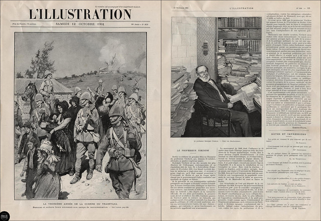 L'ILLUSTRATION 12 Octobre 1901 - Le professor Rodolphe Virchow