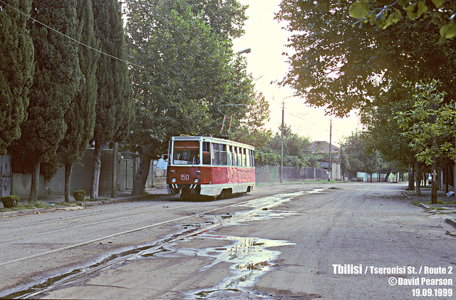 Tbilisi Tramway in 1999 September 19