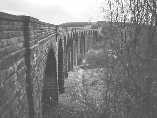 Hewenden Viaduct - Looking Back