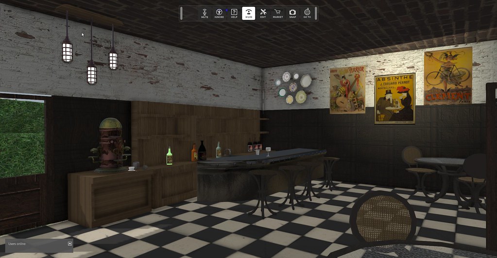 My bistro in High Fidelity