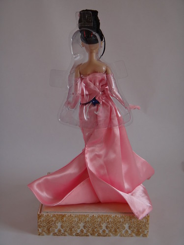 Designer Mulan 11 1/2'' Doll - First Look - Deboxing - Attached to Spacer - Full Rear View #2 | by drj1828